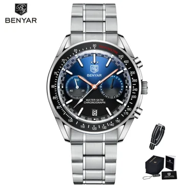 New-BENYAR-DESIGN-Business-Men-s-Automatic-Quartz-Wrist-Clock-43mm-Stainless-Steel-50m-Waterproof-Chronograph.jpg_640x640.jpg_.webp BENYAR - M194 Deluxe Editon C2