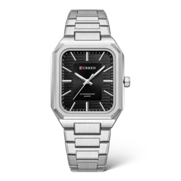 CURREN - M90 Black Silver Case