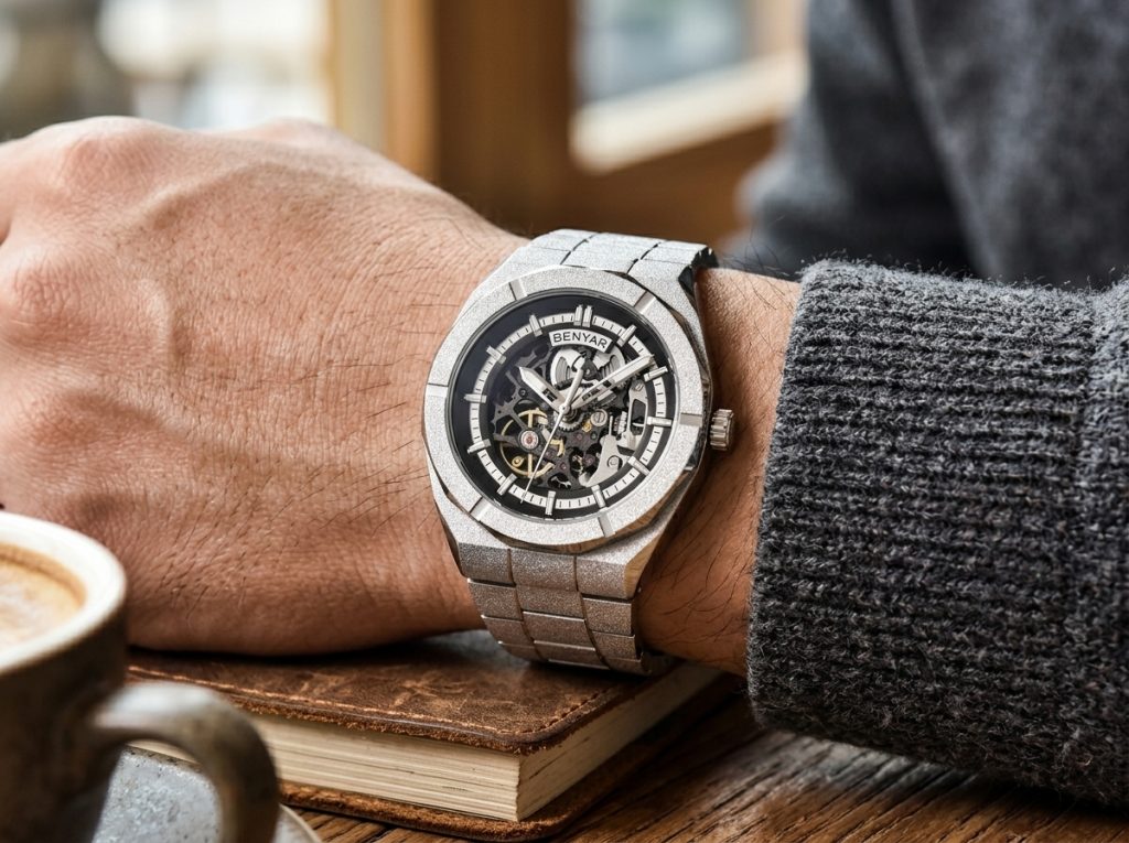 BENYAR - Automatic M212 Black White