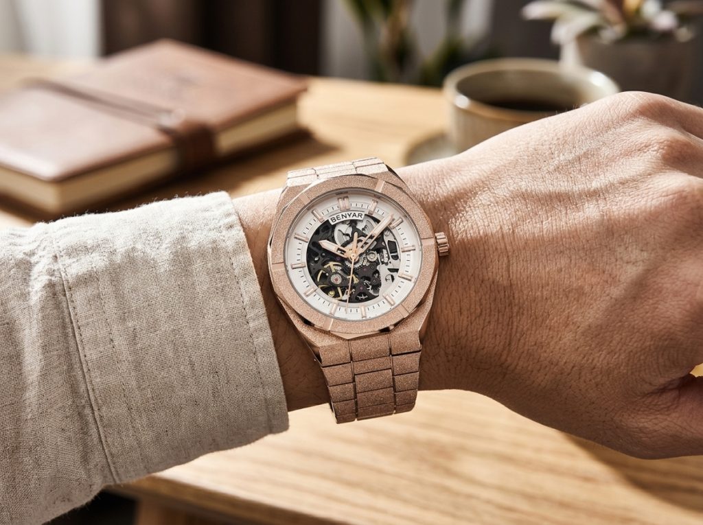 BENYAR - Automatic M212 Gold White