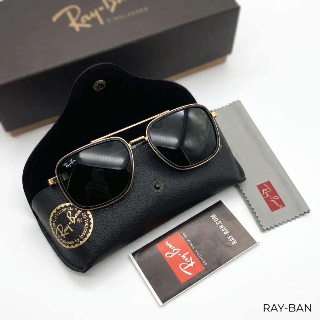 RayBan - Aviator RB4335 Gold Square
